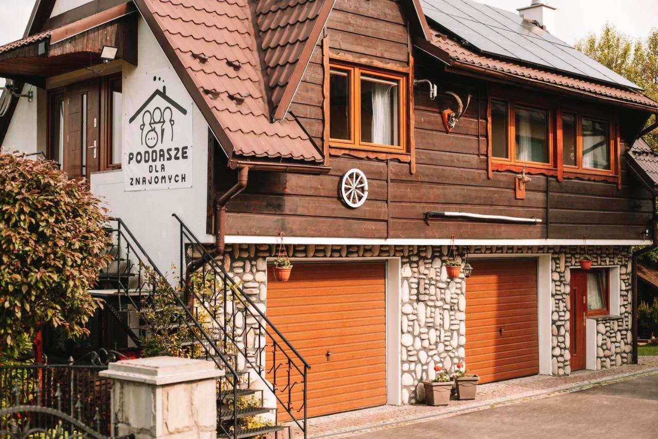 Poddasze Dla Znajomych - Apartament Z Goraca Balia Nad Jeziorem Czorsztynskim - Okolica Czorsztyn, Szczawnica, Velo Czorsztyn, Kroscienko, Zakopane, Gorce, Pieniny, Tatry Kluszkowce Buitenkant foto